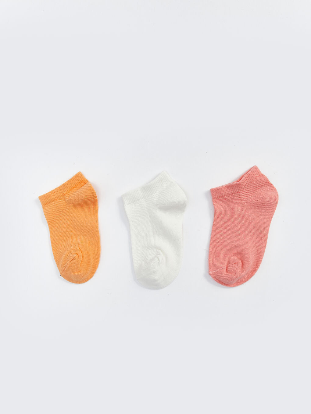 Базовые короткие носки для малышек девочек, комплект из 3-х штук