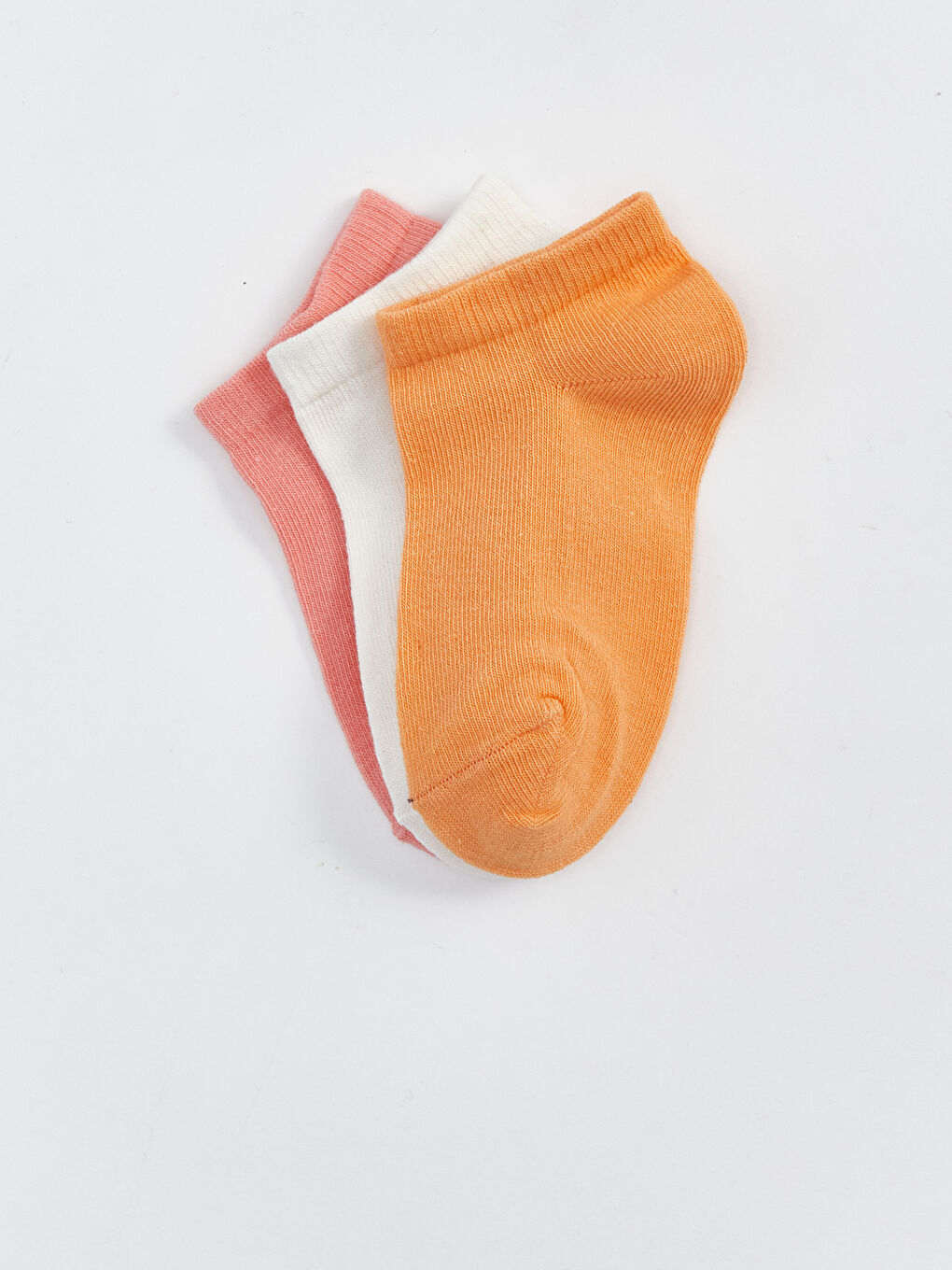 Базовые короткие носки для малышек девочек, комплект из 3-х штук-1