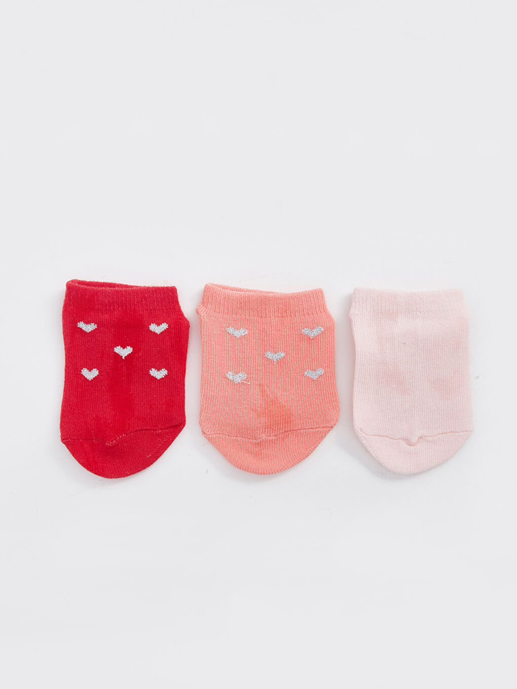 Printed Baby Girl Booties Socks 3 Pieces -S4KB45Z1-V4X