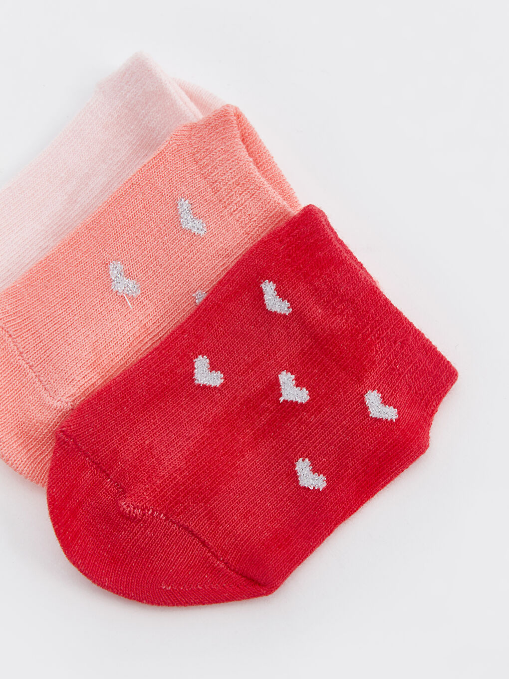 Printed Baby Girl Booties Socks 3 Pieces -S4KB45Z1-V4X