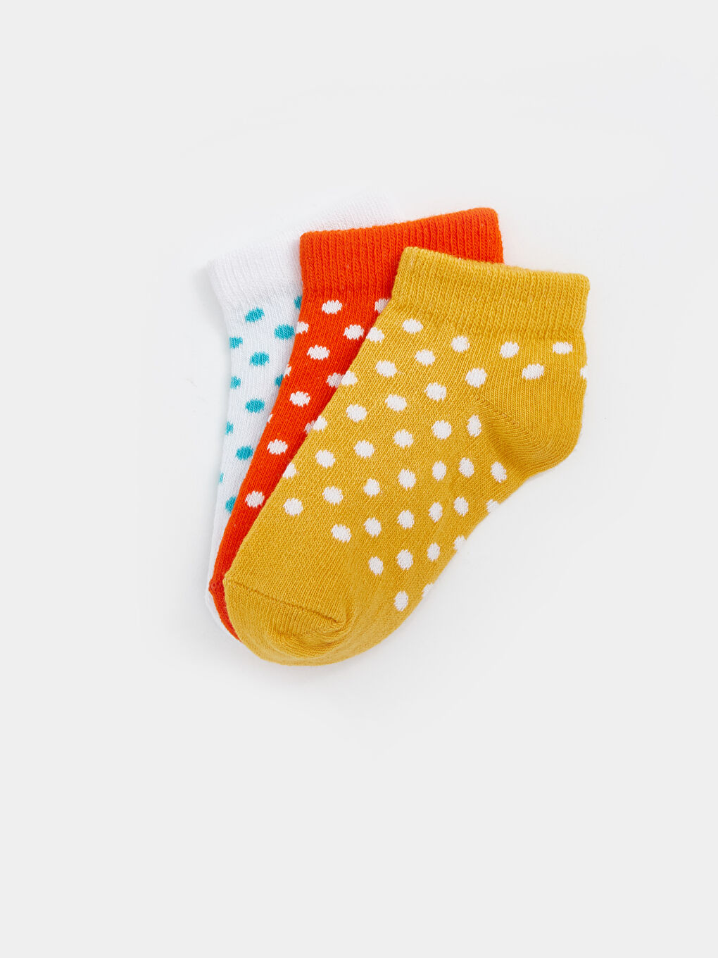 принтті сәби қыздарға арналған тобық шұлықтары 3 данадан тұратын-1