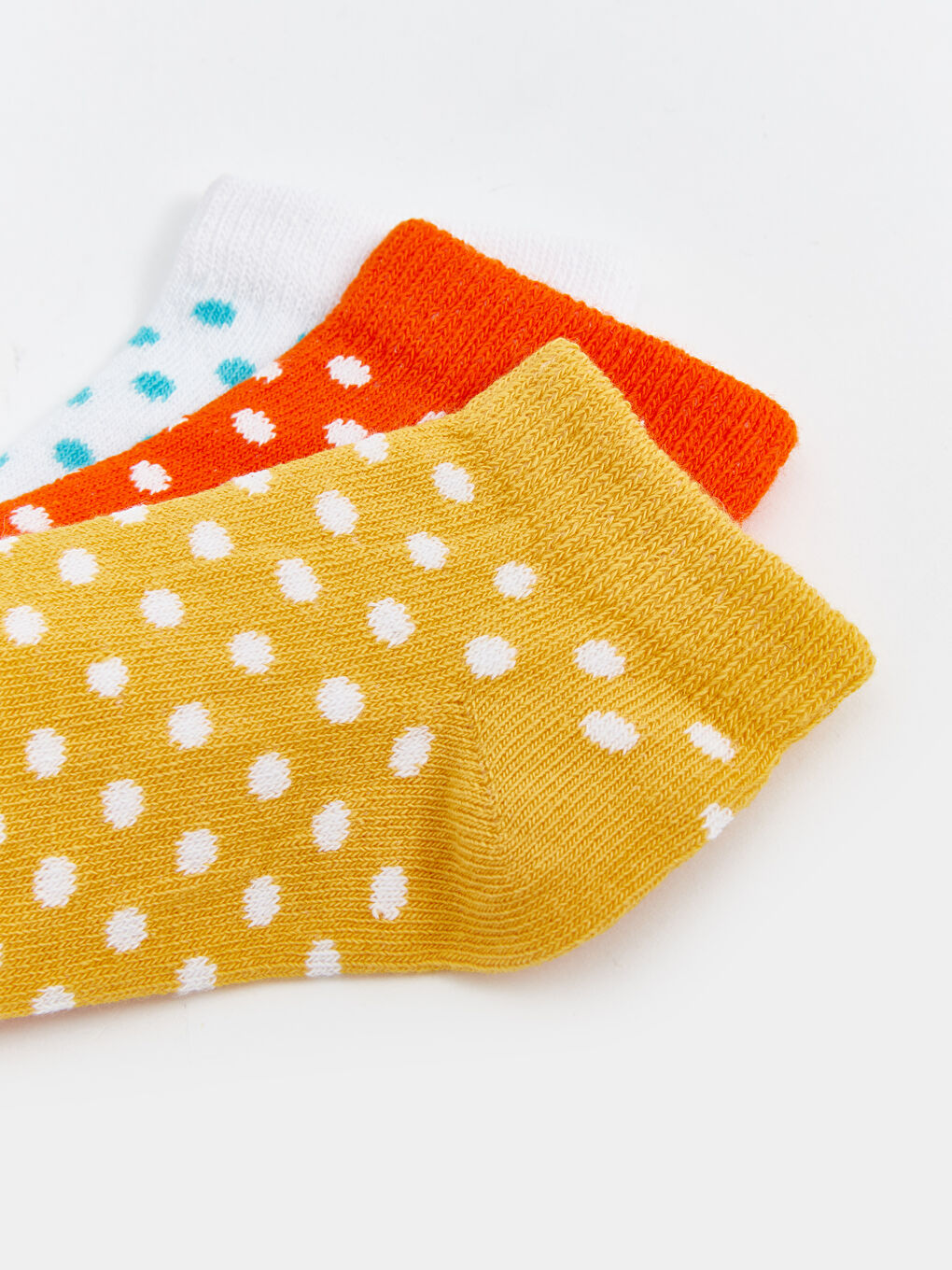 принтті сәби қыздарға арналған тобық шұлықтары 3 данадан тұратын-2