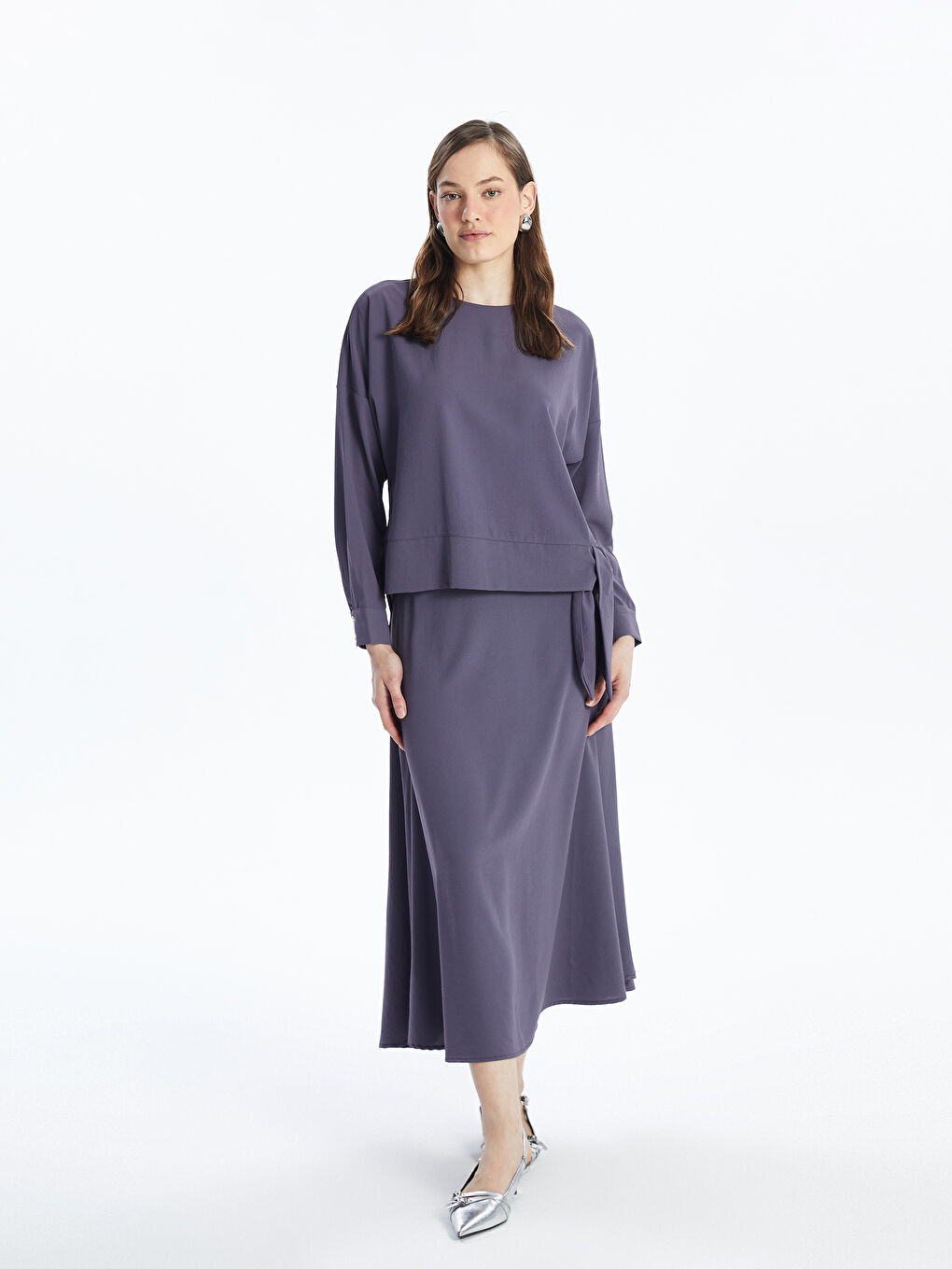 Women's Comfortable Fit Straight Skirt -S4KB70Z8-LXY