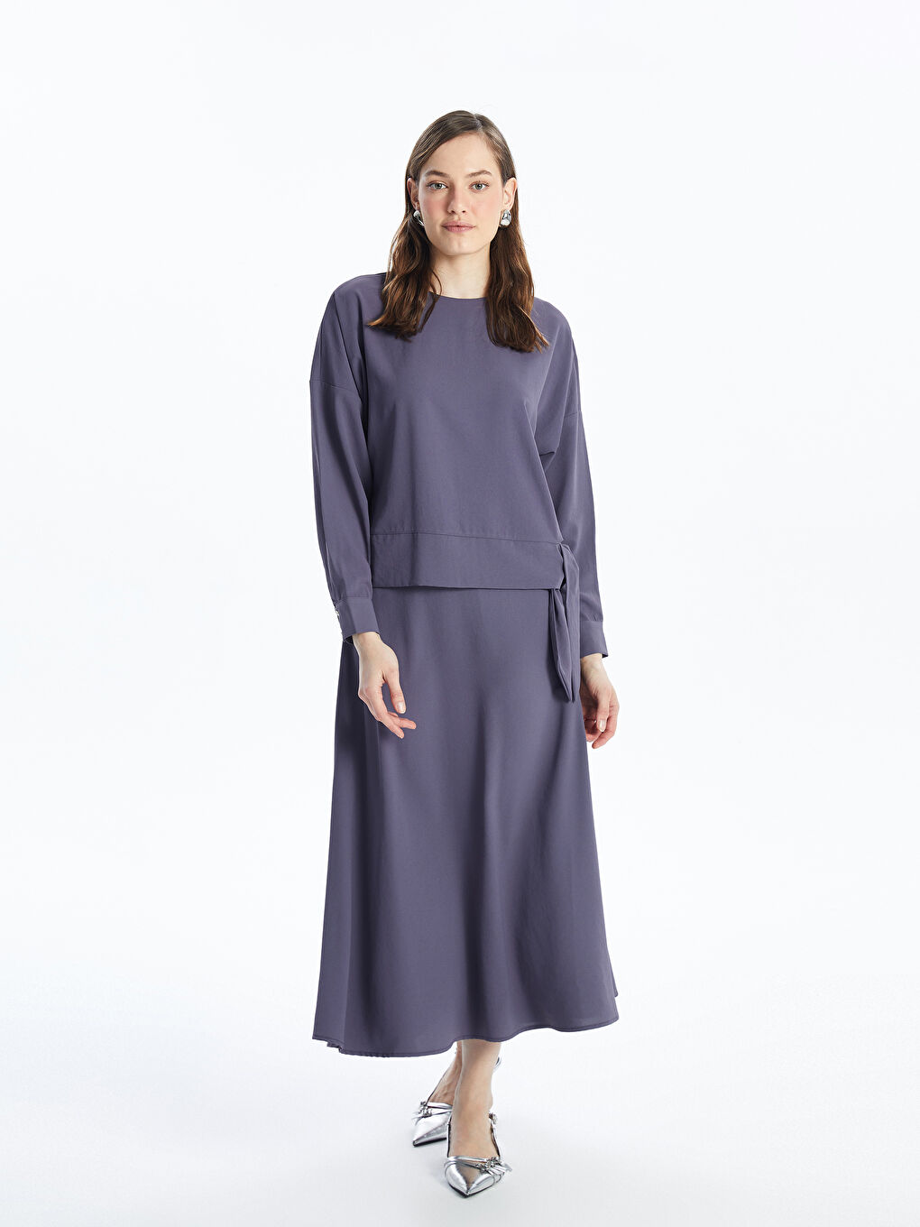 Women's Comfortable Fit Straight Skirt -S4KB70Z8-LXY