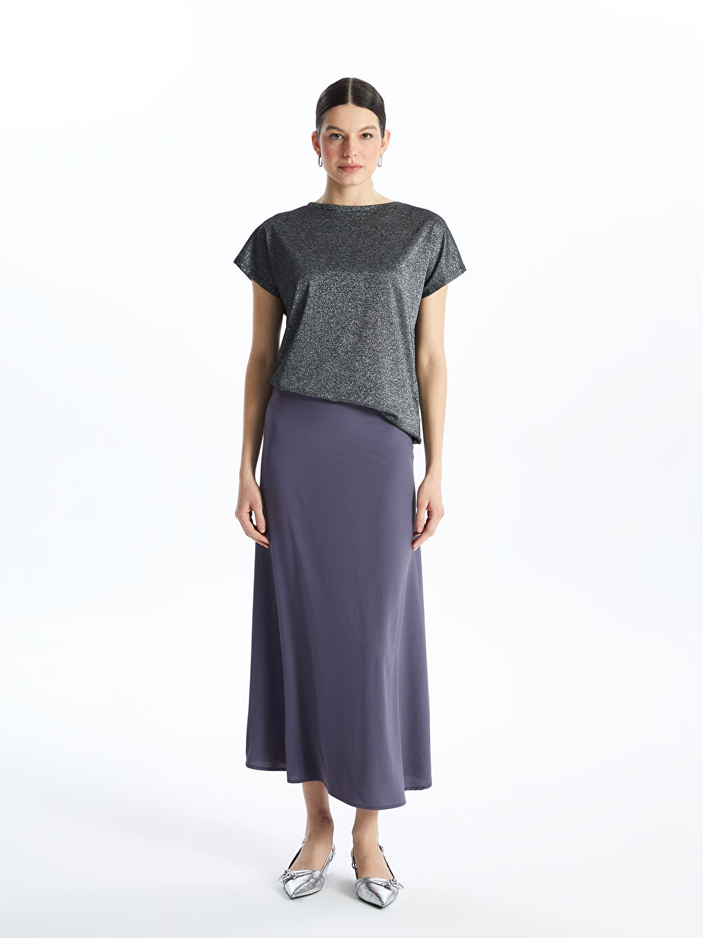 Women's Comfortable Fit Straight Skirt -S4KB70Z8-LXY