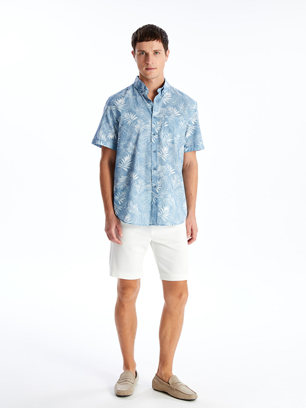 Slim Fit Erkek Şort