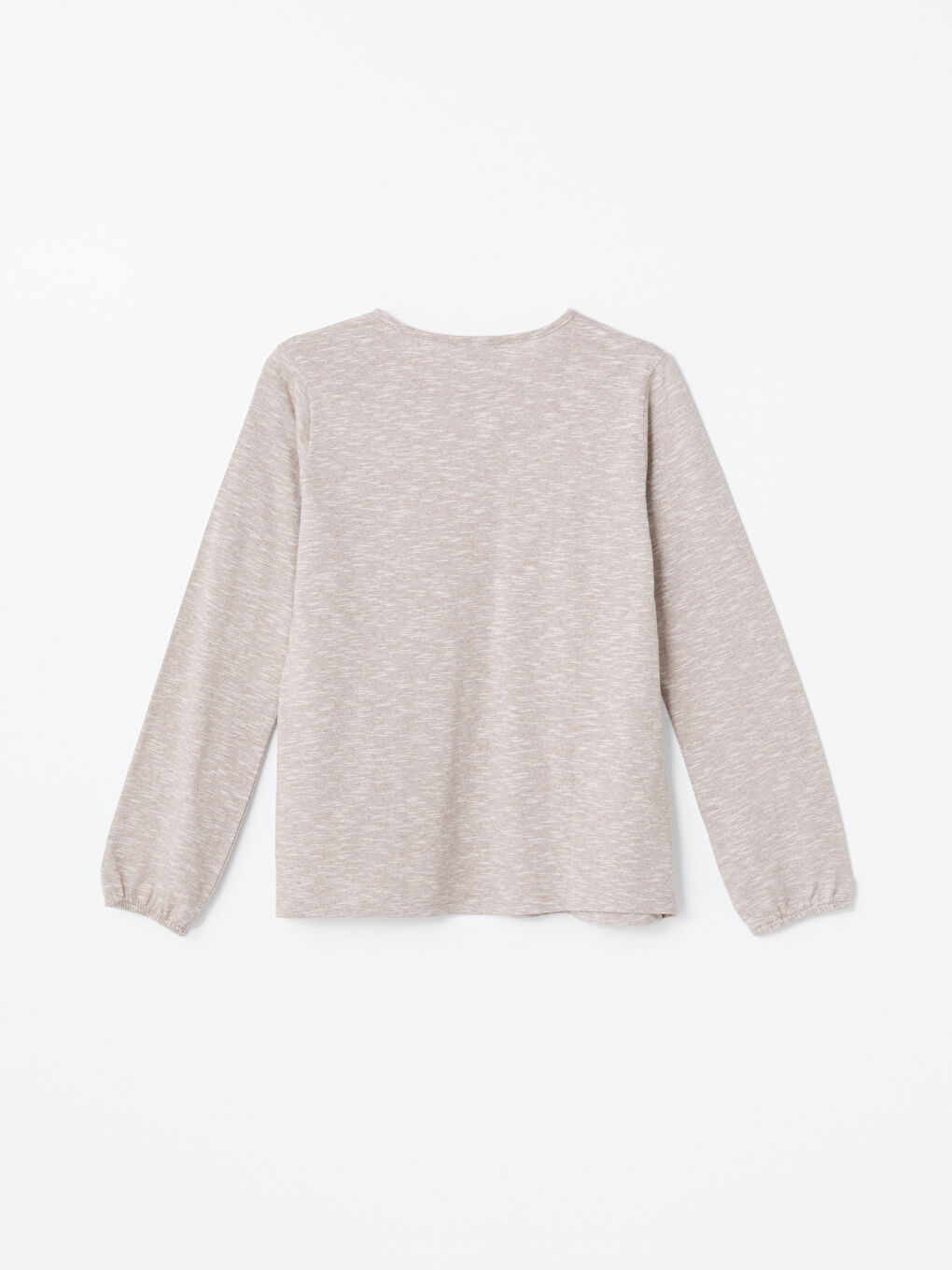 Tie Neck Flower Long Sleeve Women's Blouse -S4KC82Z8-D2Y