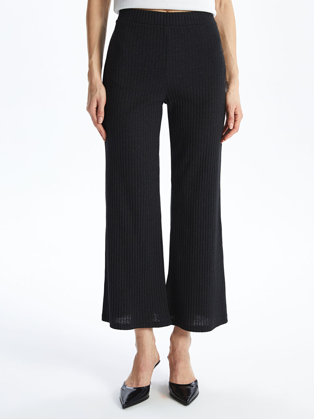 Women's Wide Leg Straight With Elastic Waist Sweatpants -S4KC83Z8-EGK
