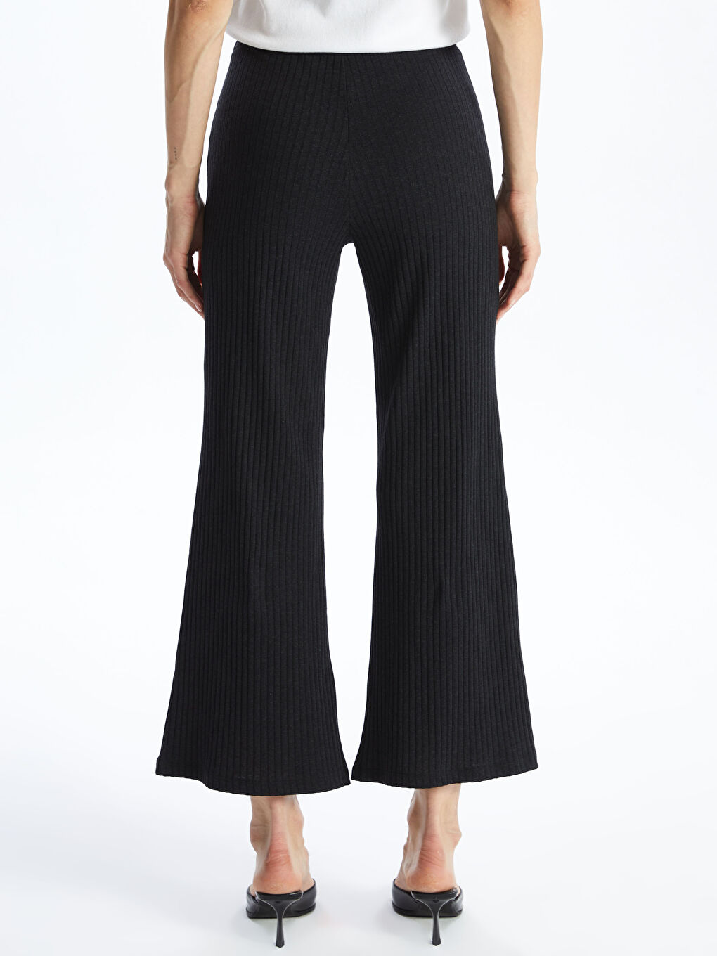 Women's Wide Leg Straight With Elastic Waist Sweatpants -S4KC83Z8-EGK