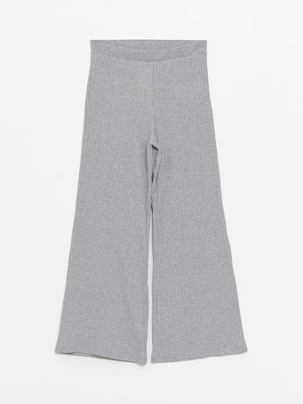 Ženske trenerke sa elastičnim strukom, jednostavne, široke nogavice-5