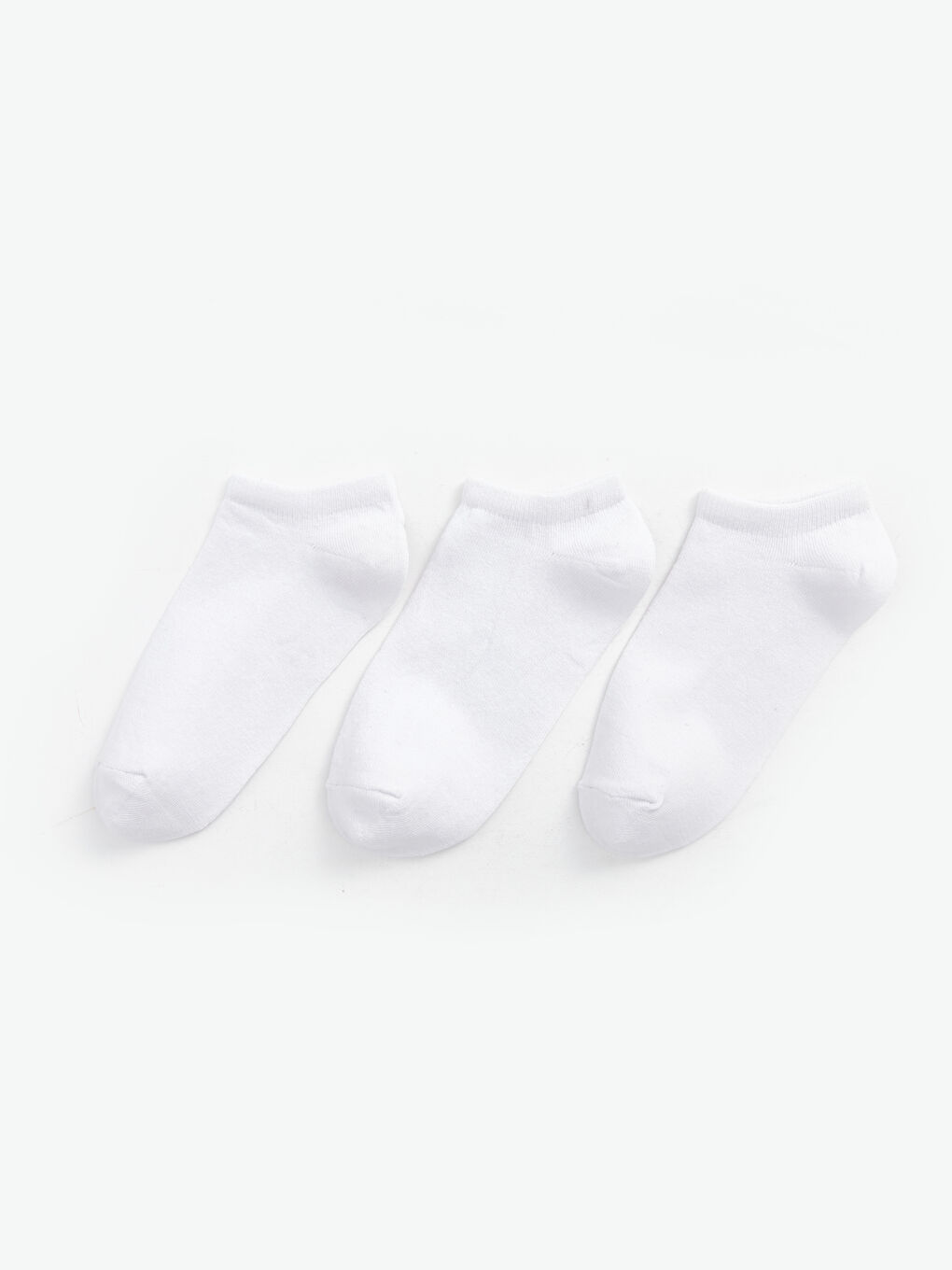 Базовые короткие носки для девочек, комплект из 3-х штук