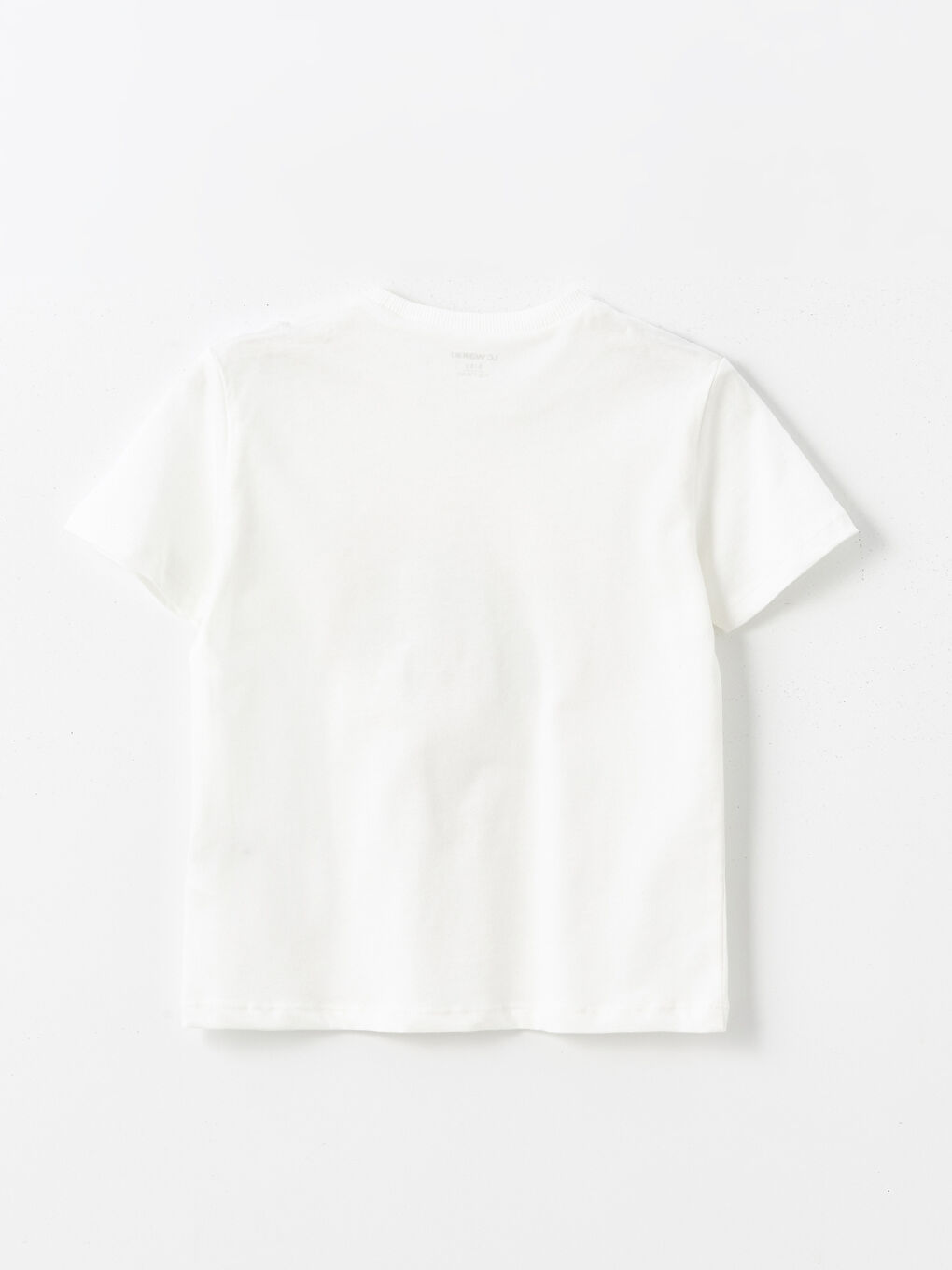 Crew Neck Printed Baby Boy T-Shirt and Shorts 2-Pack Set -S4KC89Z1-R9J