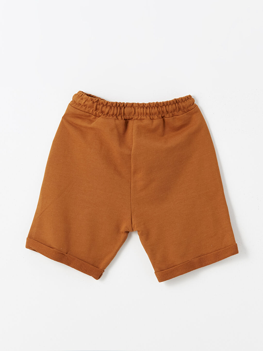 Crew Neck Printed Baby Boy T-Shirt and Shorts 2-Pack Set -S4KC89Z1-R9J