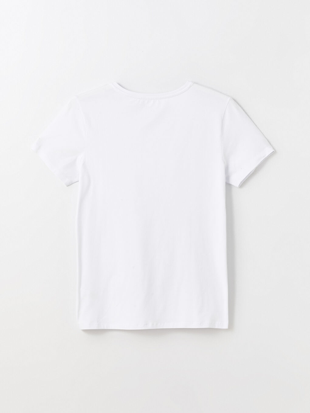 V Neck Short Sleeve Men's T-Shirt-6