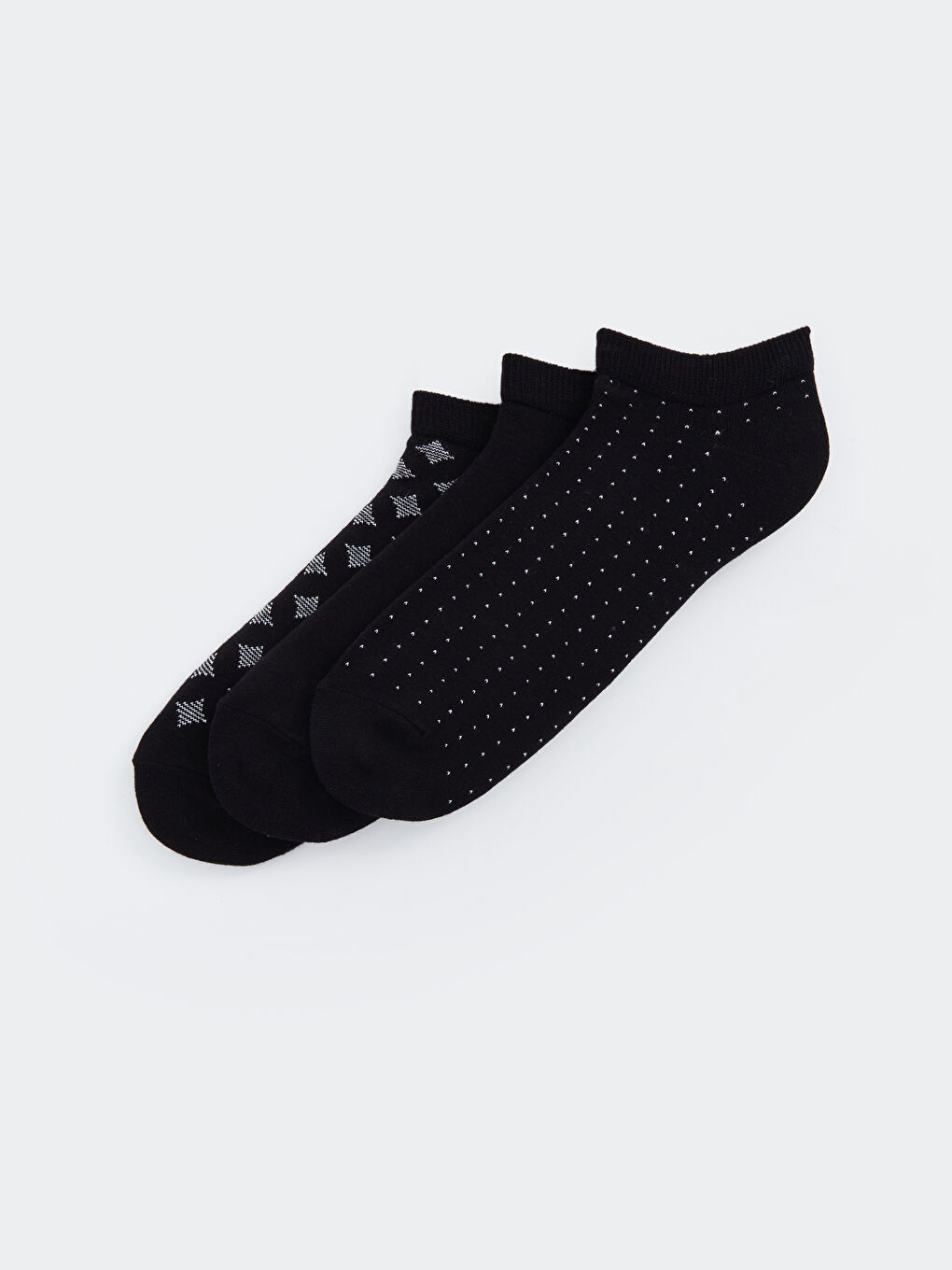 өрнекті ерлерге арналған патик шұлықтары 3 данадан тұратын-1