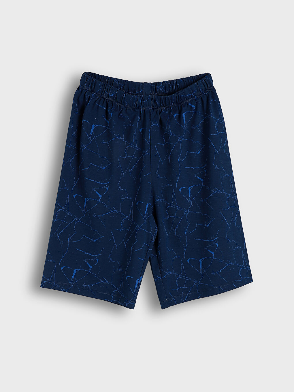 LCW DREAM Crew Neck Boys' Shorts Pyjama Set -S4KD61Z4-JUF