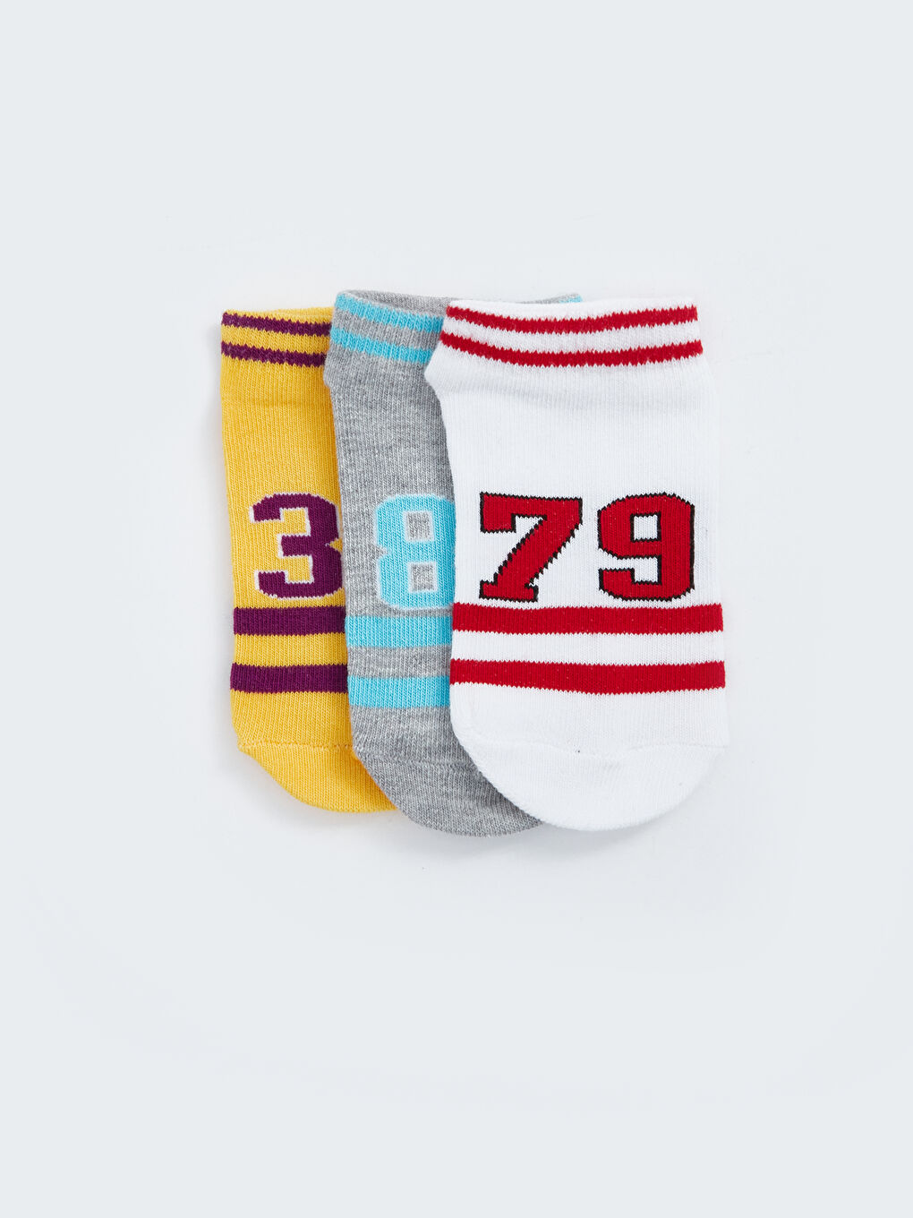 Өрнекті ұлдарға арналған жаттықтырушы шұлықтар 3 данадан тұратын-1