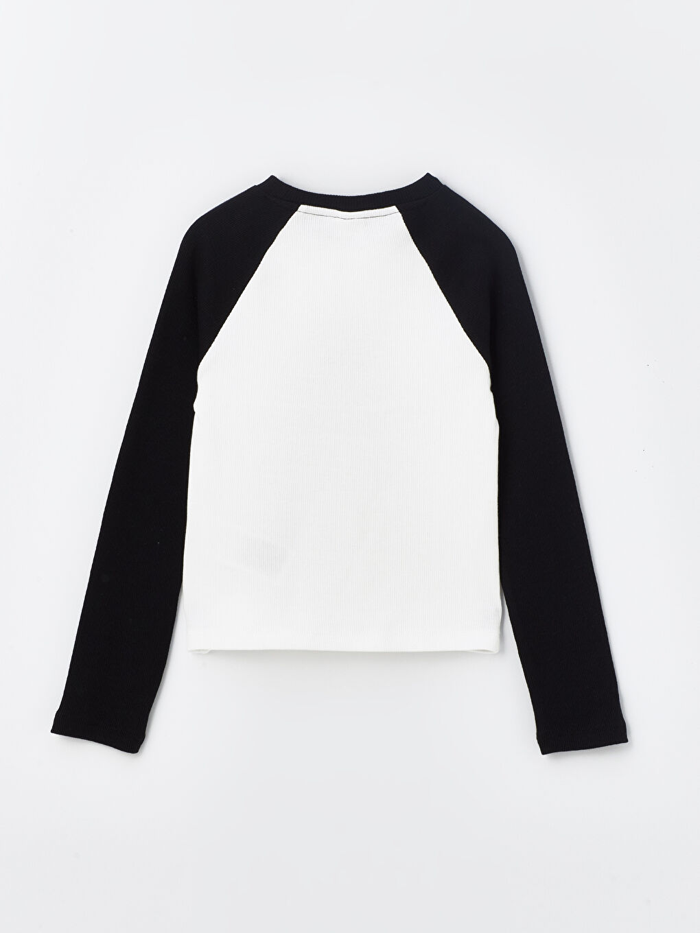 Crew Neck Printed Long Sleeve Girl T-shirt -S4KE27Z4-CVL