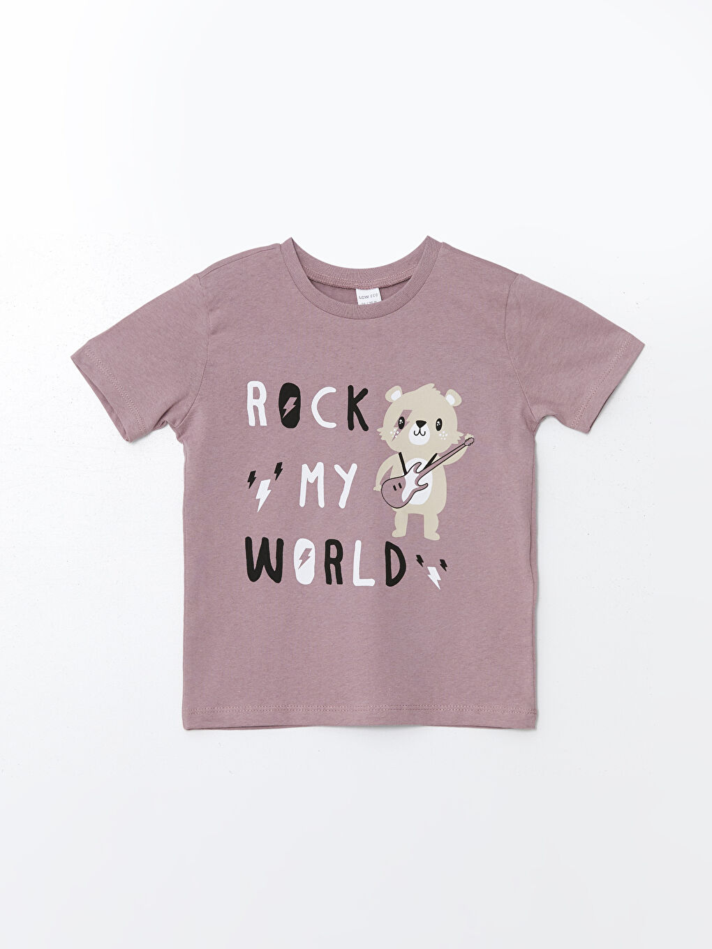 Crew Neck Printed Baby Boys' T-Shirt