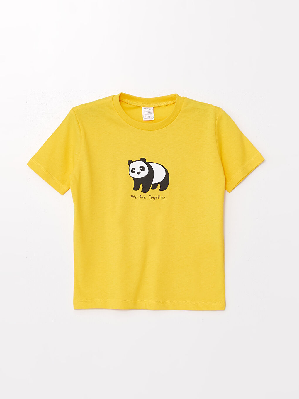 Crew Neck Printed Boy's T-Shirt -S4KE70Z1-T92