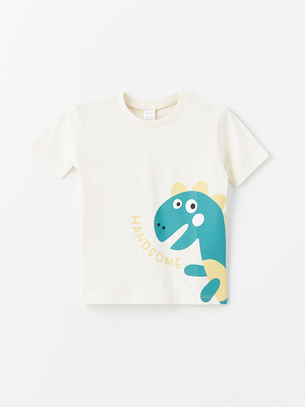 Crew Neck Short Sleeve Printed Baby Boy T-shirt -S4KE90Z1-FES
