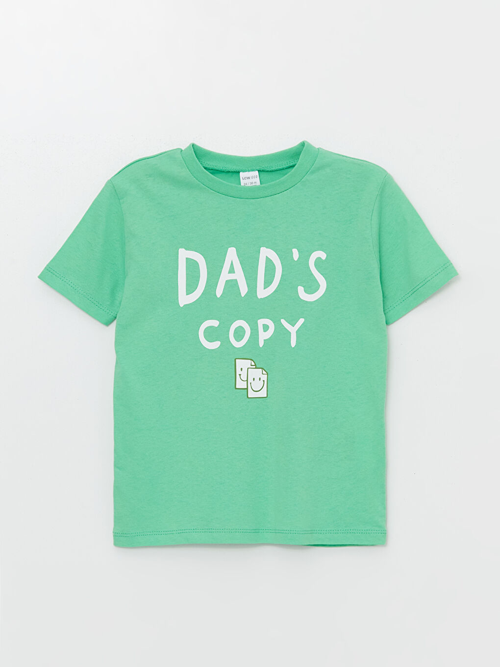 Majica sa okruglim izrezom, kratkim rukavima, štampana za bebe dečake