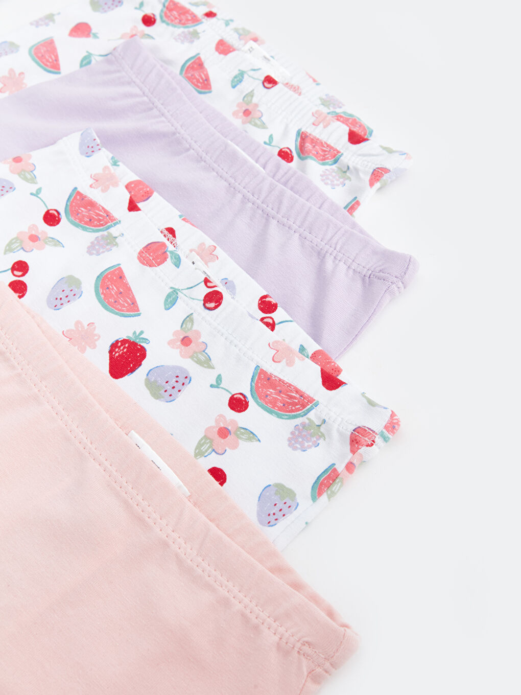 Printed Baby Girl Boxers with Elastic Waist, Pack of 4 -S4KF31Z1-LRA