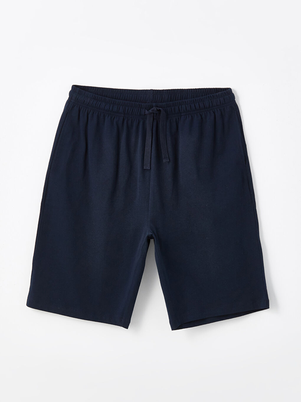 Lacivert Standart Kalıp Erkek Pijama Alt Şort