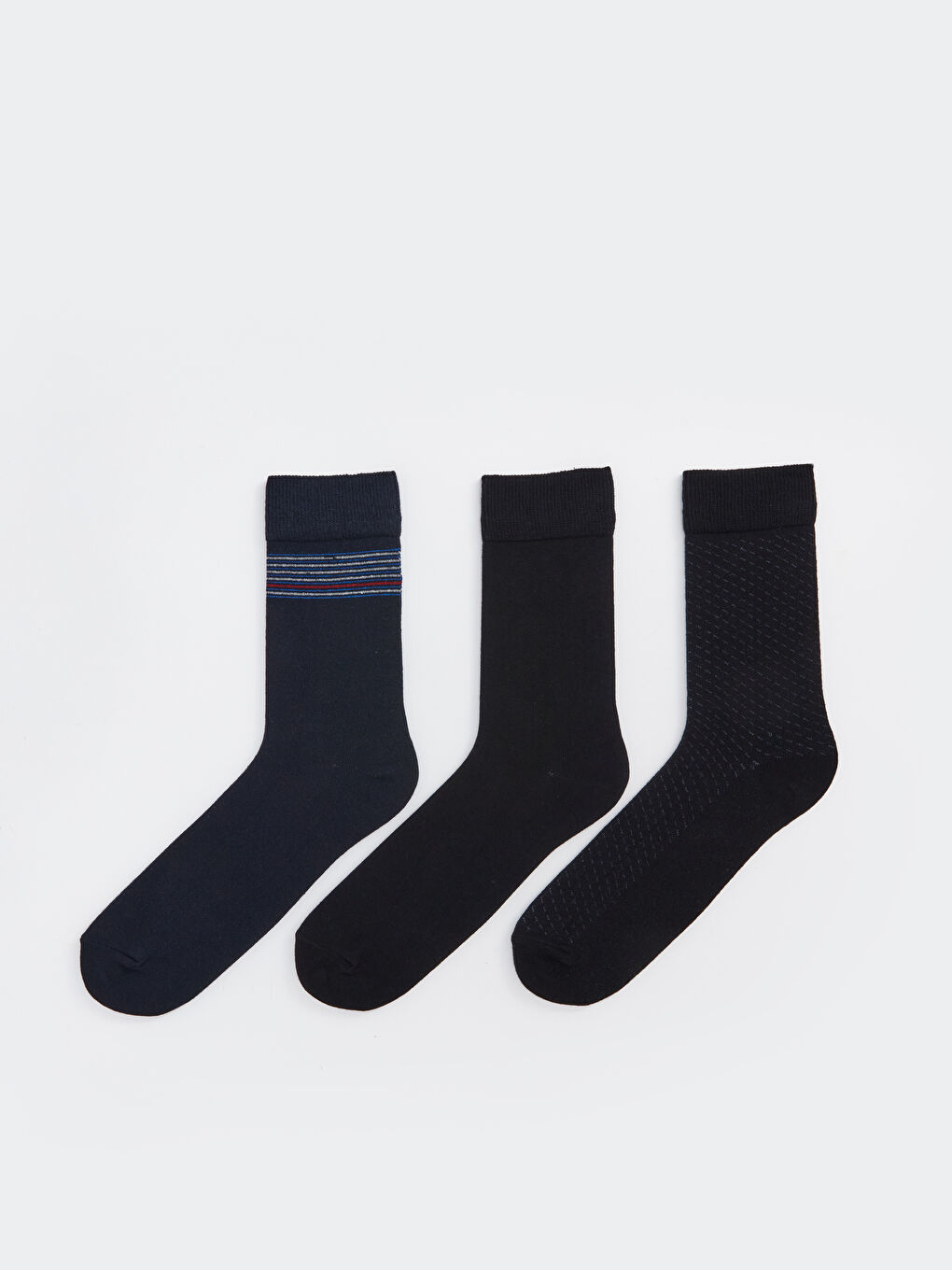 Patterned Men's Ankle Socks 3-packs