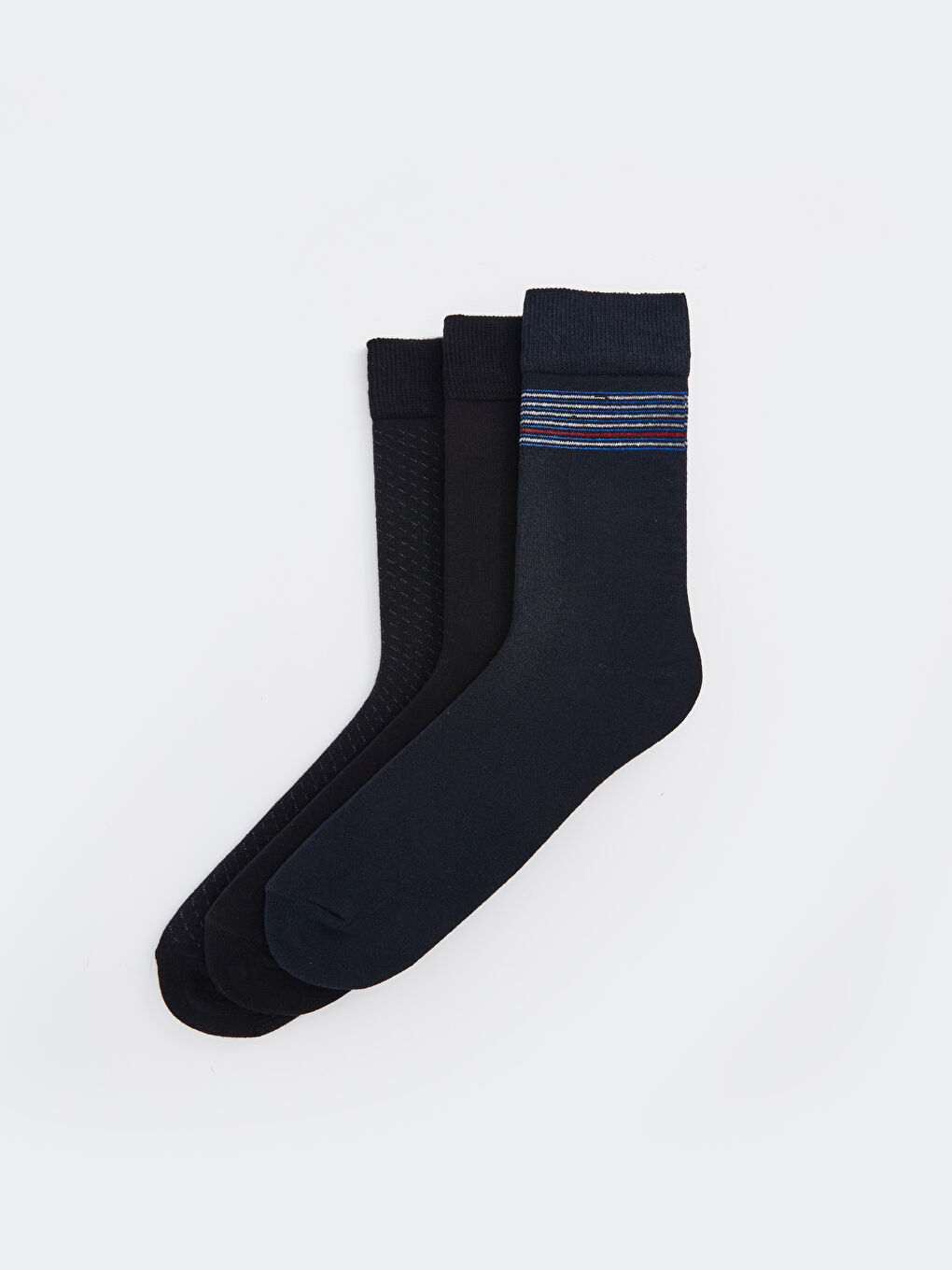 Patterned Men's Ankle Socks 3-packs-1