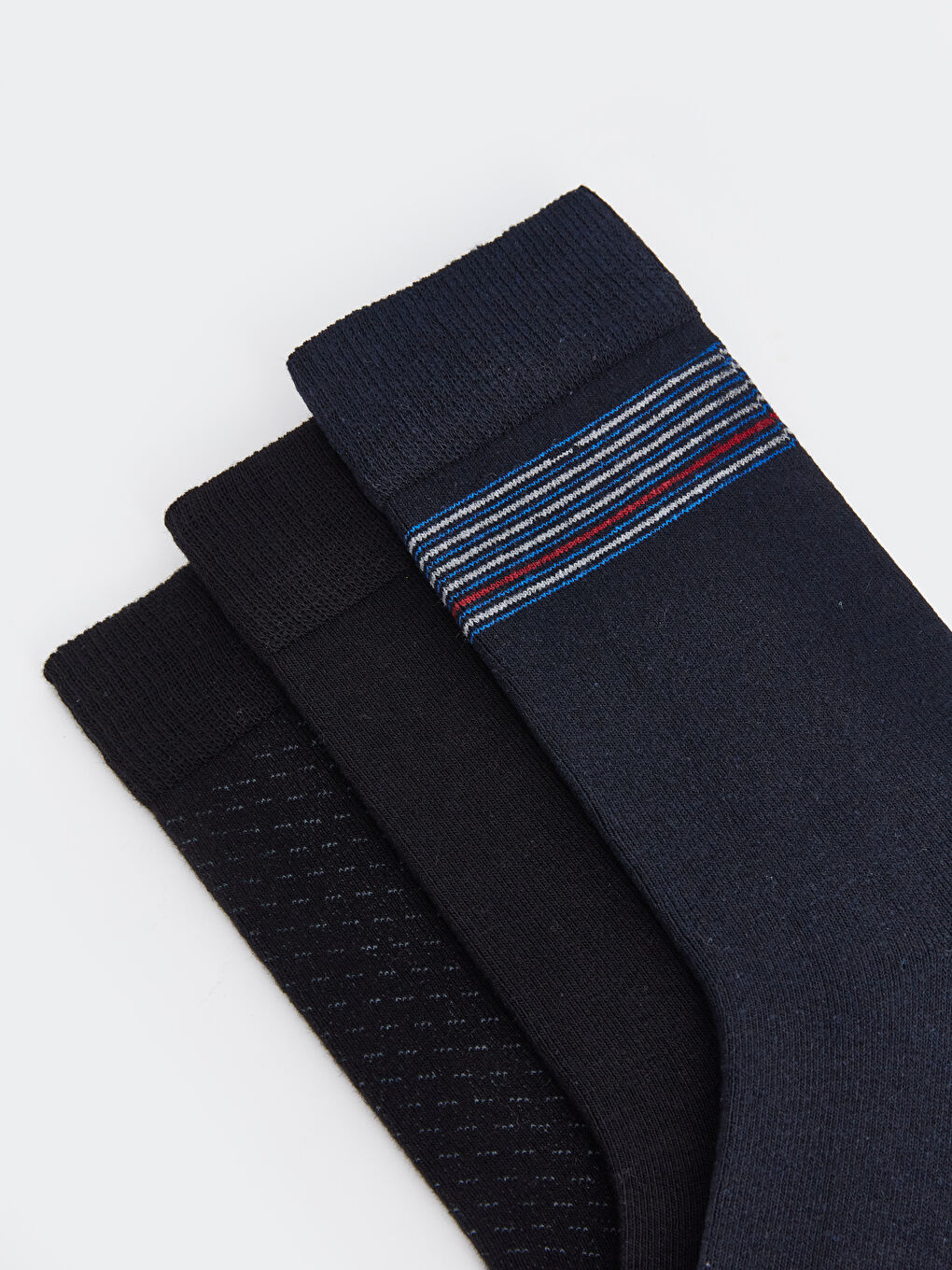 Patterned Men's Ankle Socks 3-packs-2