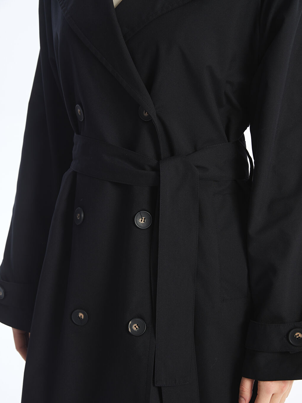 Jacket Collar Straight Long Sleeve Oversize Women's Trench Coat -S4KF80Z8-RQL