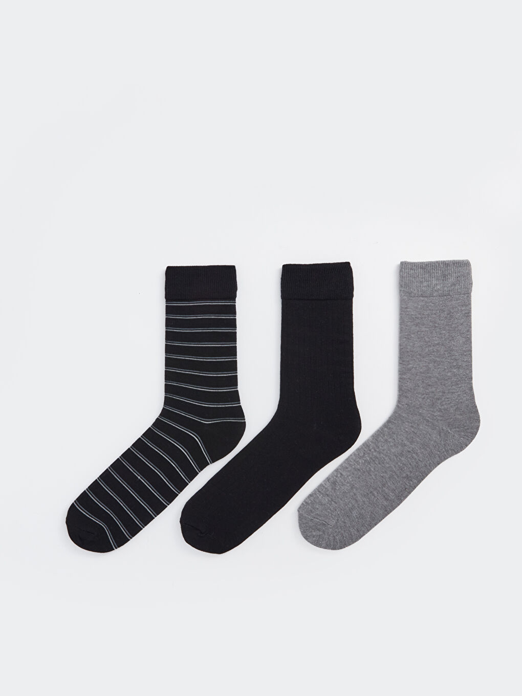 Striped Men's Ankle Socks 3-pack