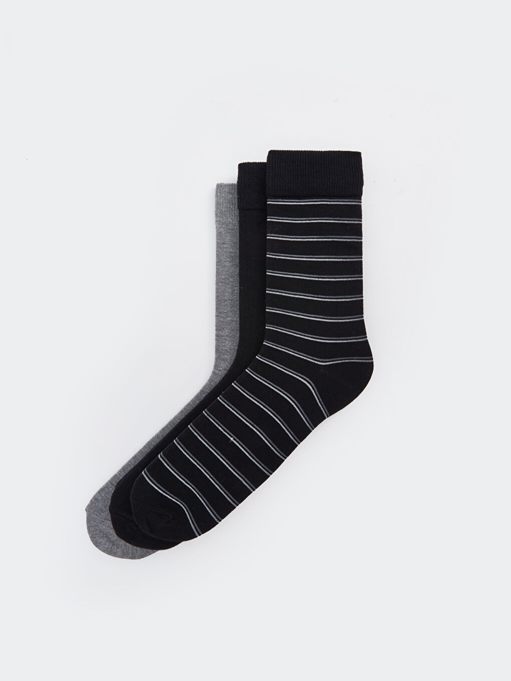 Striped Men's Ankle Socks 3-pack-1
