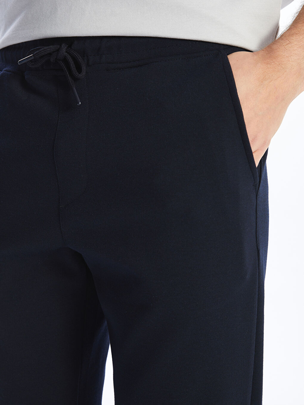 Lacivert Standart Kalıp Erkek Pantolon-1