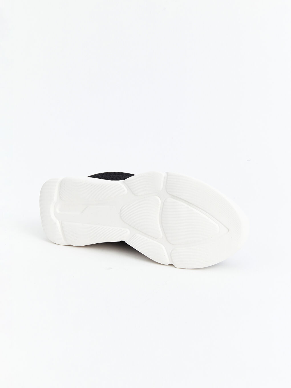 Siyah File Detaylı Kadın Spor Ayakkabı-4