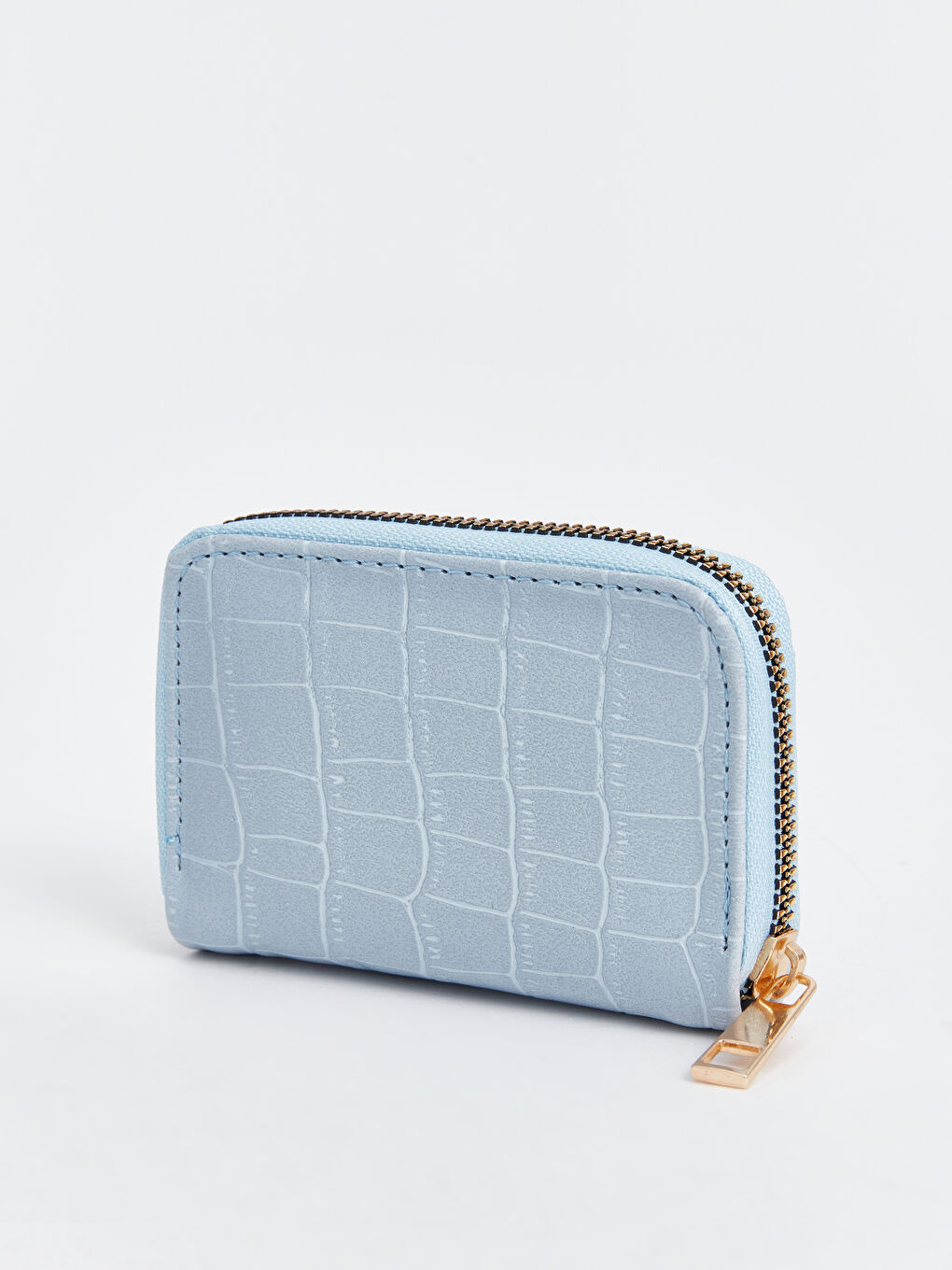 Faux Leather Croc Effect Women's Wallet-1