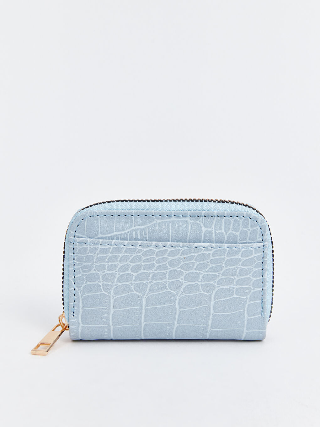 Faux Leather Croc Effect Women's Wallet-2