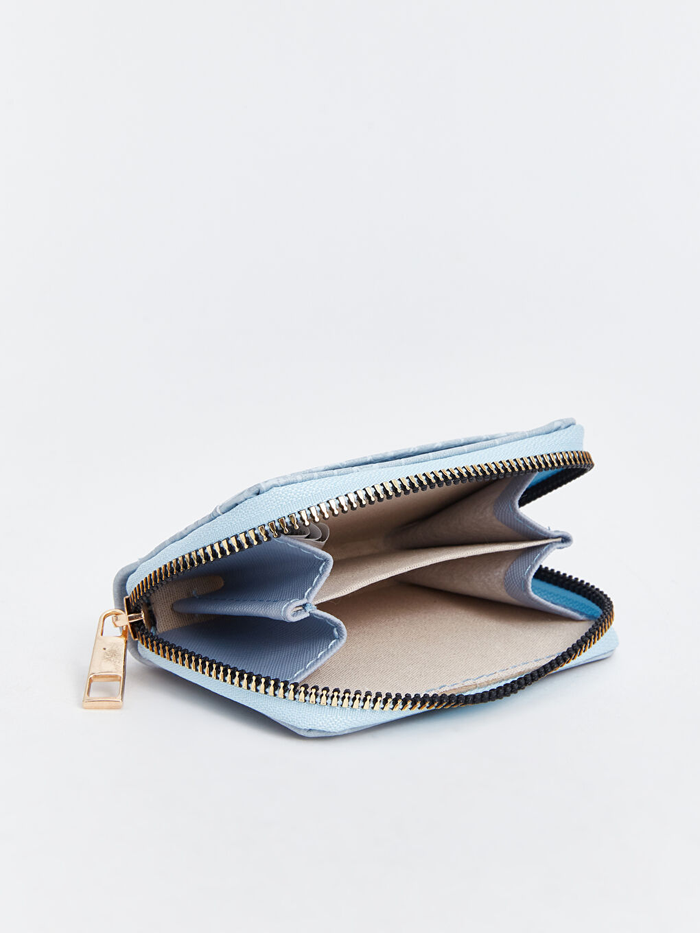 Faux Leather Croc Effect Women's Wallet-3