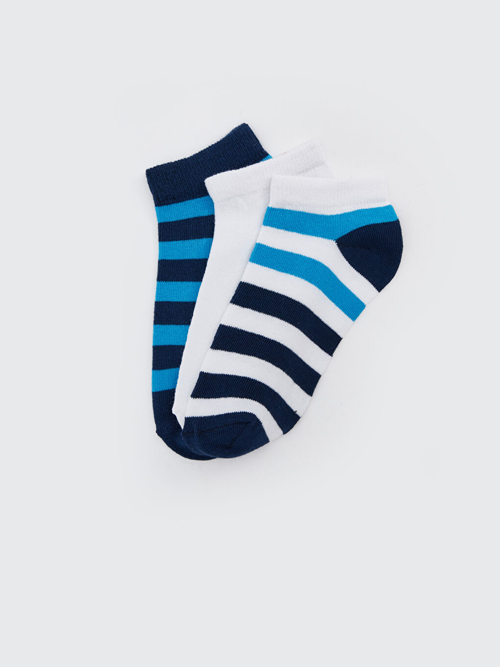 Ұлдарға арналған жолақты патик шұлықтары 3 данадан тұратын-1