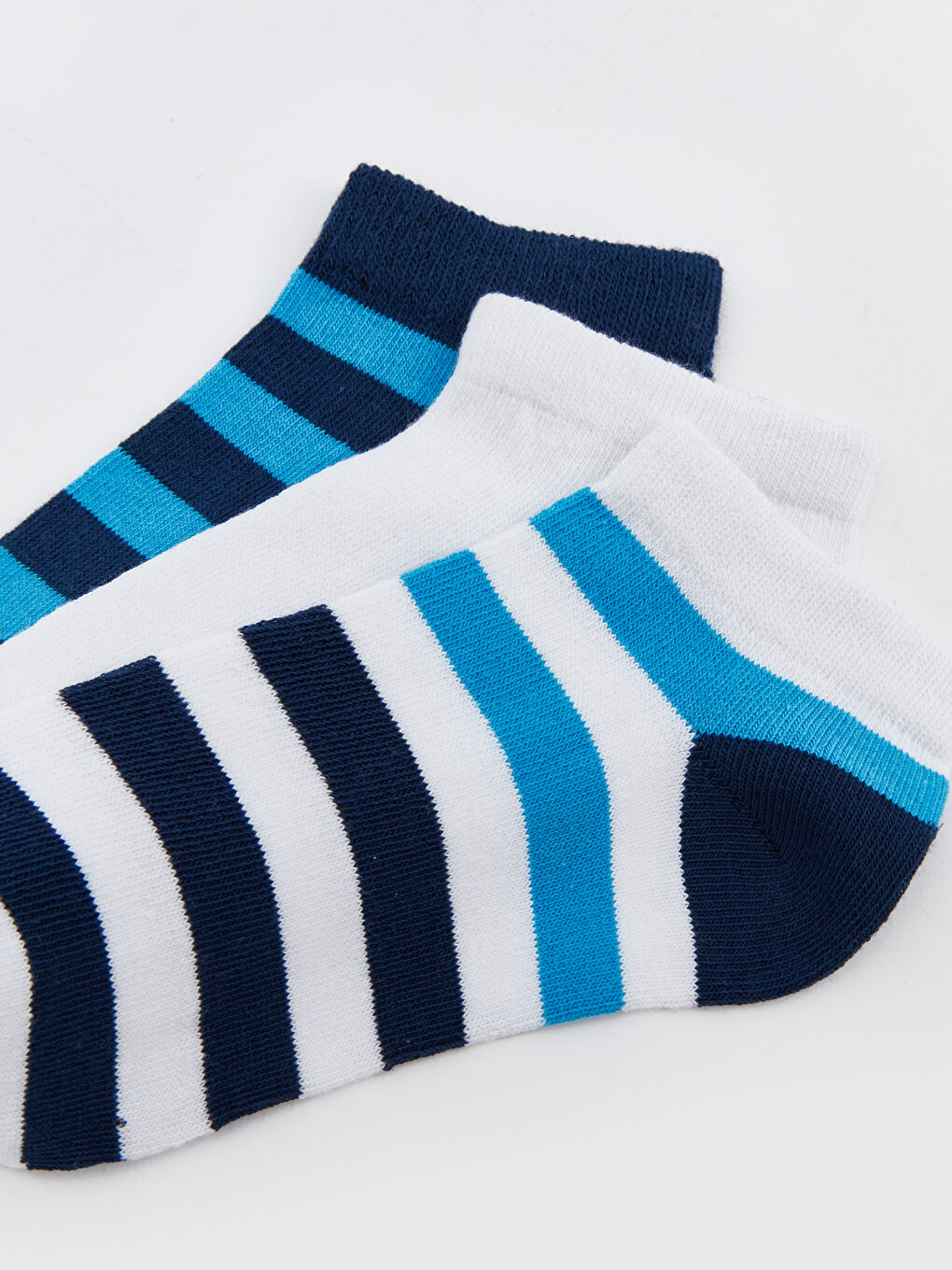 Ұлдарға арналған жолақты патик шұлықтары 3 данадан тұратын-2