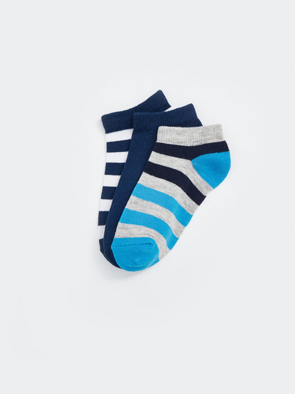 Ұлдарға арналған жолақты патик шұлықтары 3 данадан тұратын-1