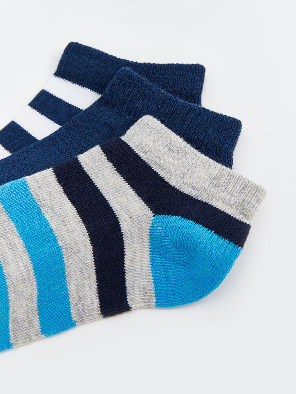 Ұлдарға арналған жолақты патик шұлықтары 3 данадан тұратын-2