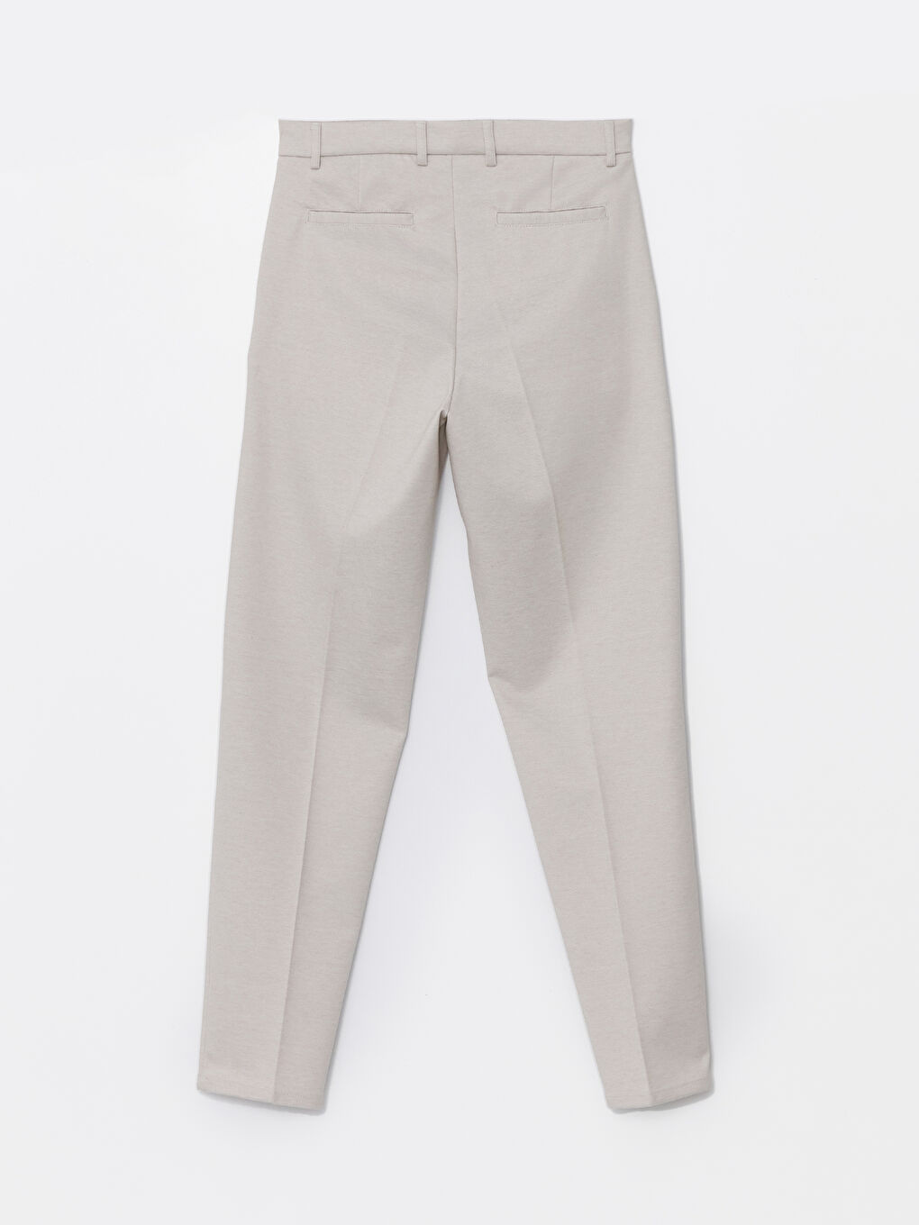 Bej Standart Kalıp Erkek Pantolon-5