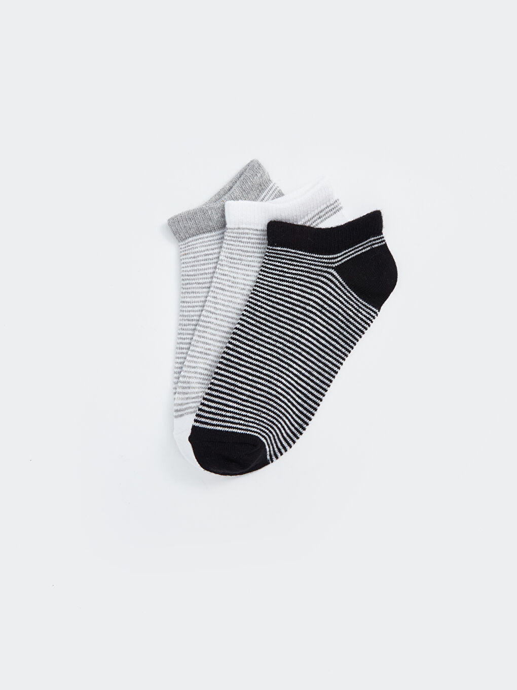 Ұлдарға арналған жолақты патик шұлықтары 3 данадан тұратын-1