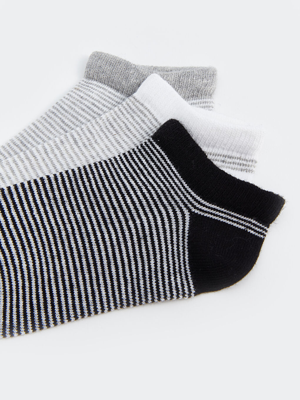 Ұлдарға арналған жолақты патик шұлықтары 3 данадан тұратын-2