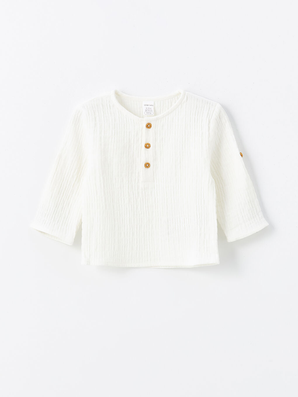 Crew Neck Long Sleeve Baby Boys' T-Shirt and Pants 2 Pack Set-1