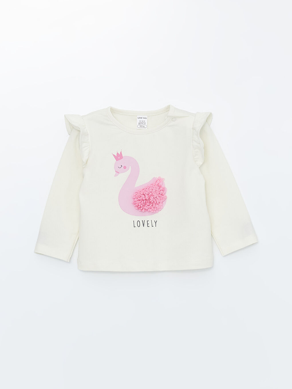 Crew Neck Printed Baby Girl Blouse and Leggings 2 Pack -S4KI60Z1-FDL