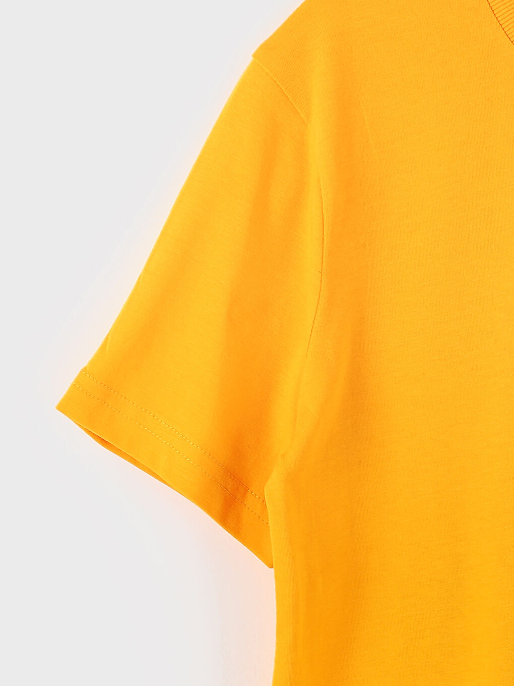 تي شيرت كم قصير مطبوع تسمانيا بياقة دائرية للأولاد-1