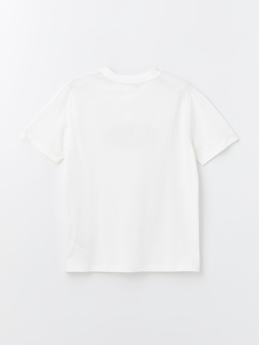 Crew Neck Short Sleeve Printed Combed Cotton Men's T-shirt -S4KJ45Z8-R9J
